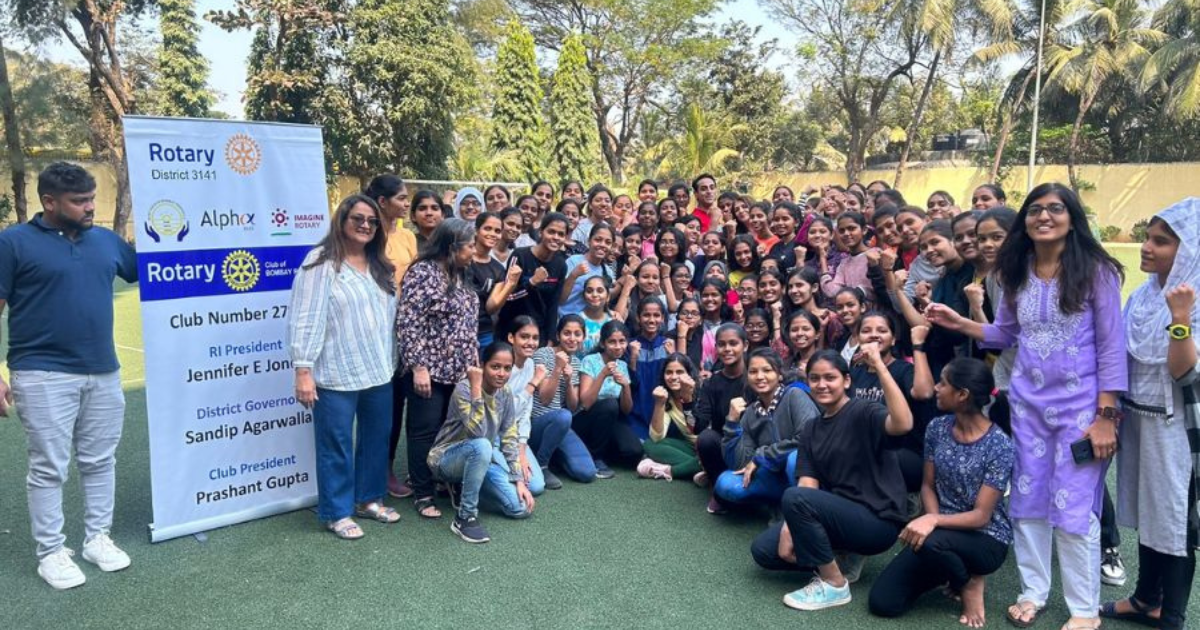 Caerus3 Advisors, and Rotary Club of Bombay Peninsula host self defence workshop for 80 Udyaan Shalini Fellowship NGO girls